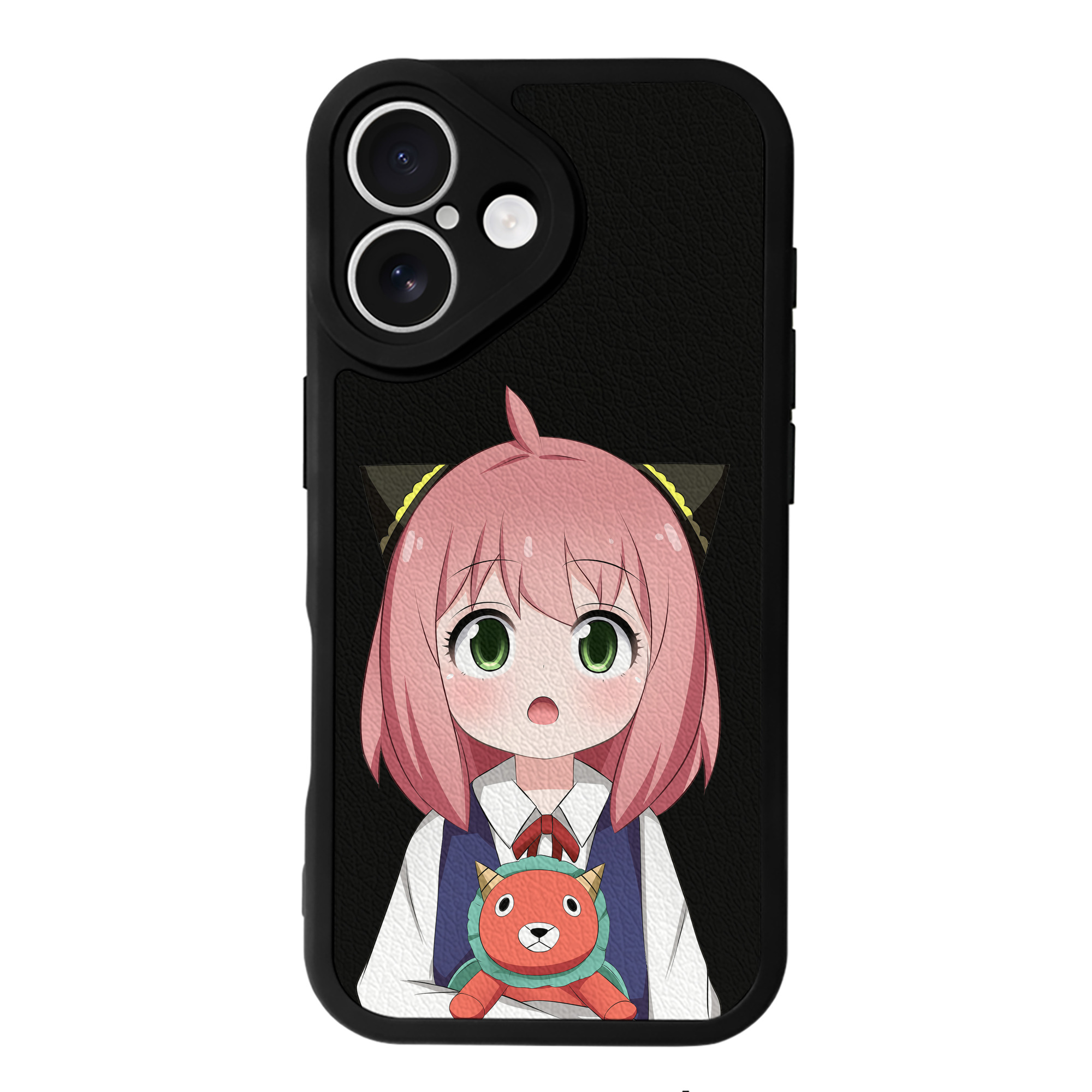 （画像用） SPY×FAMILY间谍家家酒 【iPhone 16シリーズ対応】シリコンスマホケース（レザー調） 材質：シリコン
